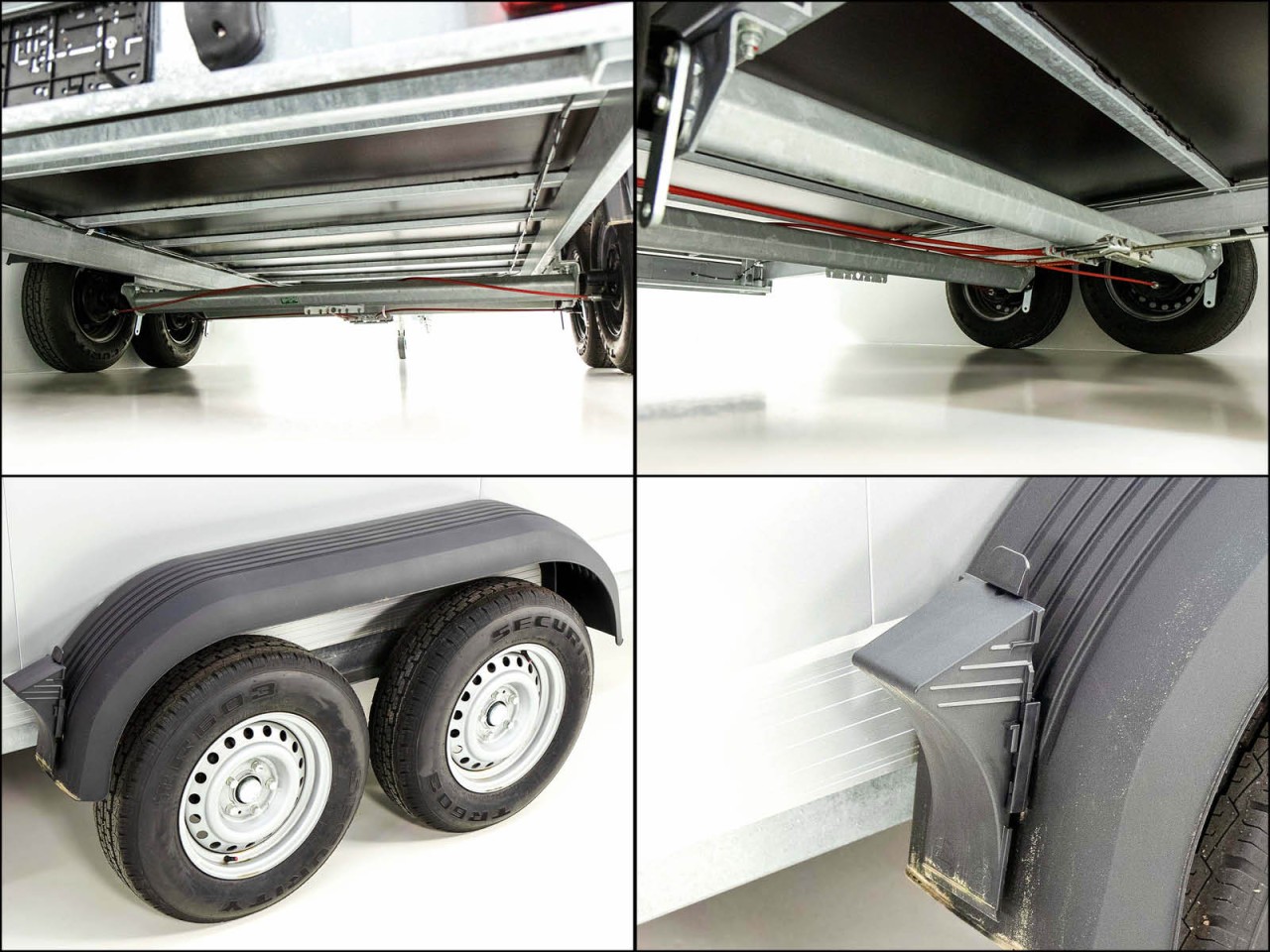 Unsinn Kofferanhänger UKK 175x426cm Höhe:210, 3,0t, silber-Neu – Bild 12