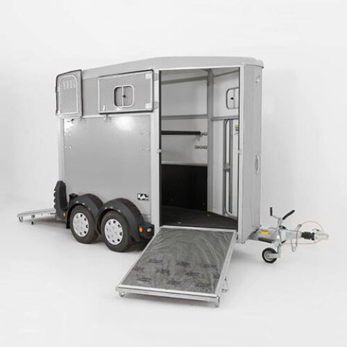 Ifor Williams Pferdeanhänger HB403-1,5er-silber-Neu