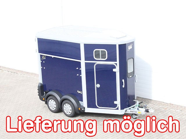 Ifor Williams Pferdeanhänger HB506-Sattelkammer-blau-Neu