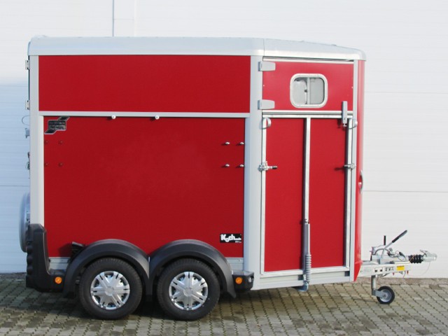 Ifor Williams Pferdeanhänger HB506-Frontausstieg-rot-Neu – Bild 4