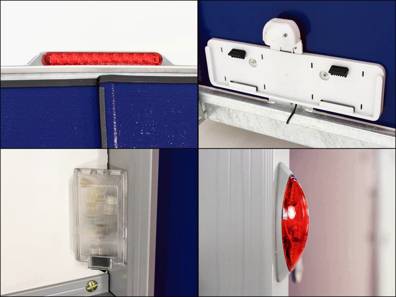 Ifor Williams Pferdeanhänger HB511-Heckklappen-Türkombination-blau-Neu – Bild 13
