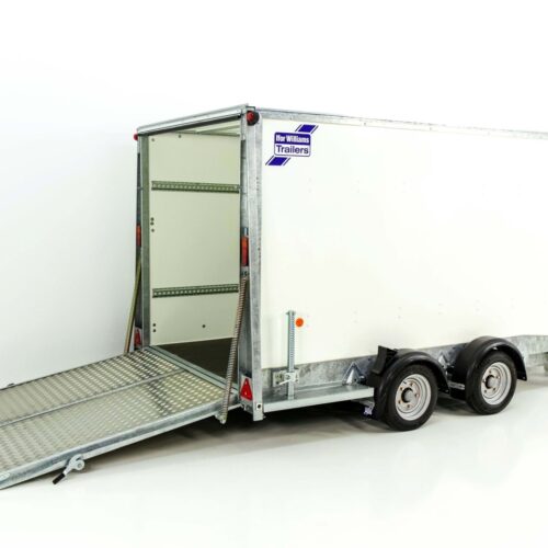 Ifor Williams Kofferanhänger BV 106G 173x300x183cm 3,5t, Klappenkombi-Neu