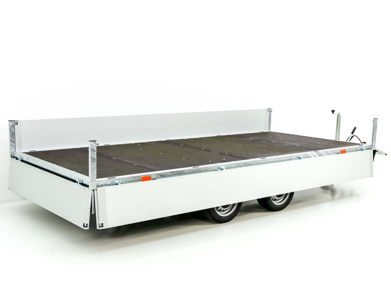Vezeko Hochlader Anhänger D27.4-182x417cm 2,7t-Neu – Bild 2
