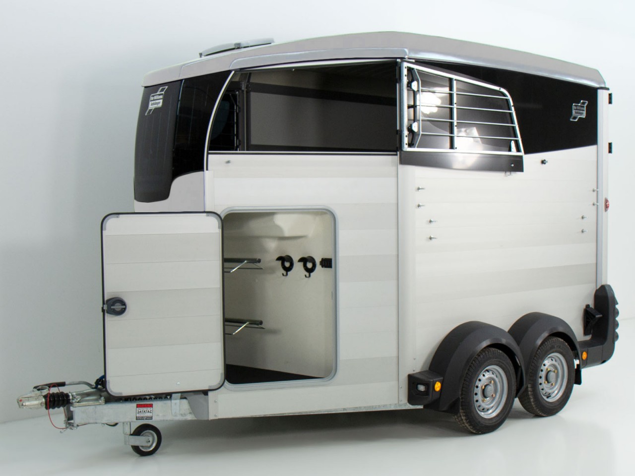 Ifor Williams Pferdeanhänger HBX 511-Sattelkammer-neues Modell-silber-Neu – Bild 5