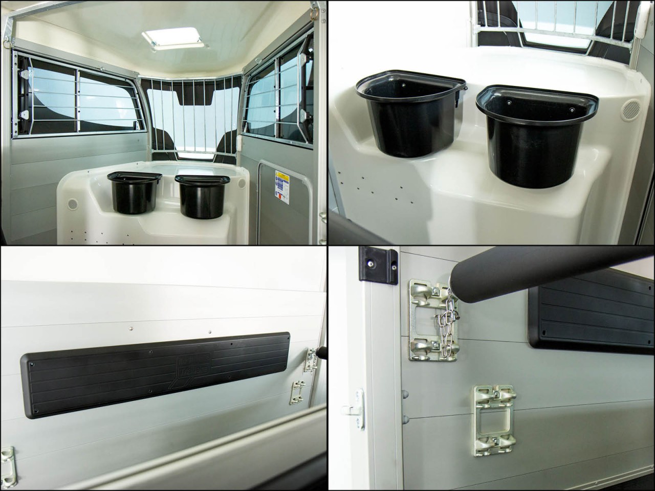Ifor Williams Pferdeanhänger HBX 511-Sattelkammer-neues Modell-schwarz-Neu – Bild 12