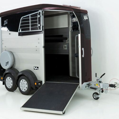 Ifor Williams Pferdeanhänger HBX 403-Frontausstieg-neues Modell-schwarz-Neu