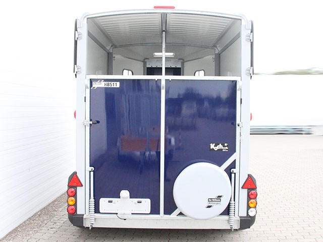 Ifor Williams Pferdeanhänger HB511-Sattelkammer-blau--Neu – Bild 5