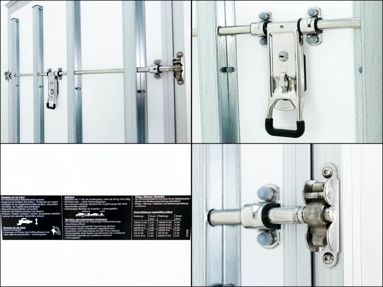 Unsinn Kofferanhänger UKU 157x305cm Höhe:194cm 2,0t, Rampe-Neu – Bild 13