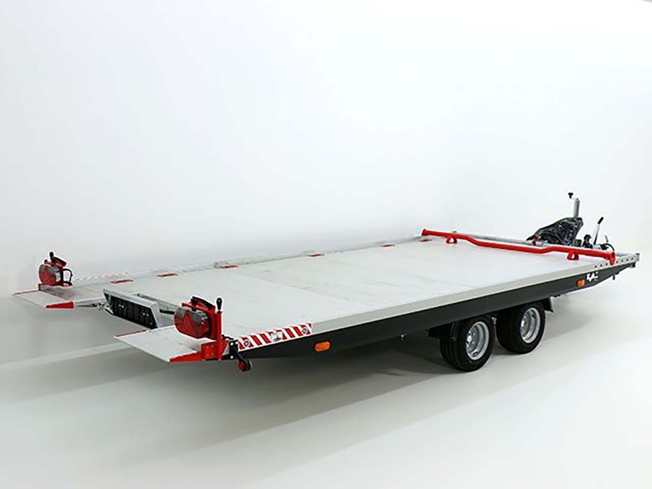 Vezeko Autotrailer Race Master Maxi Profi 209x502cm 3,0t-E-Winde-Neu – Bild 2