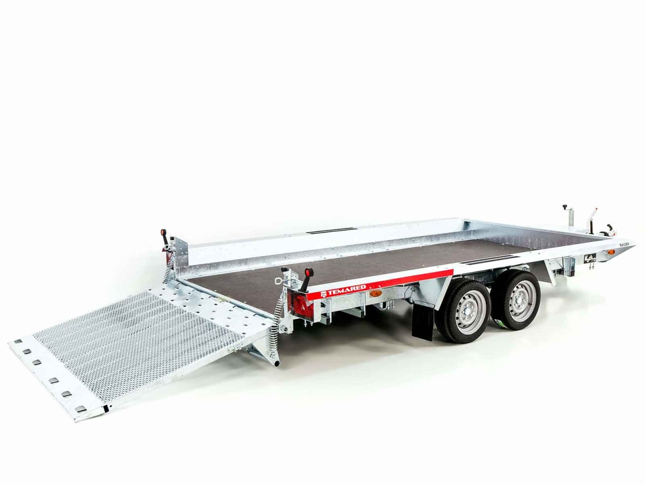 Temared Baumaschinenanhänger Builder 183x400cm 3,5t-Rampe-Neu