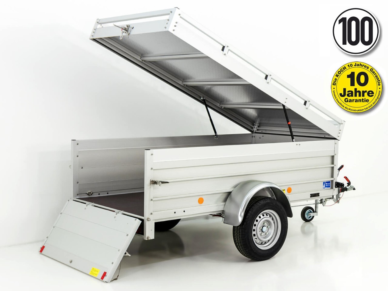 Koch Deckelanhänger 125x250cm Höhe:65cm 1300kg, Typ 4.13, Angebot-Neu