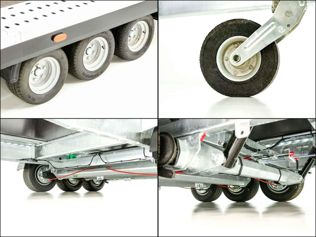 Vezeko Autotrailer Race Master 209x550cm Tridem 3,5t-LB-Holz-Neu – Bild 15