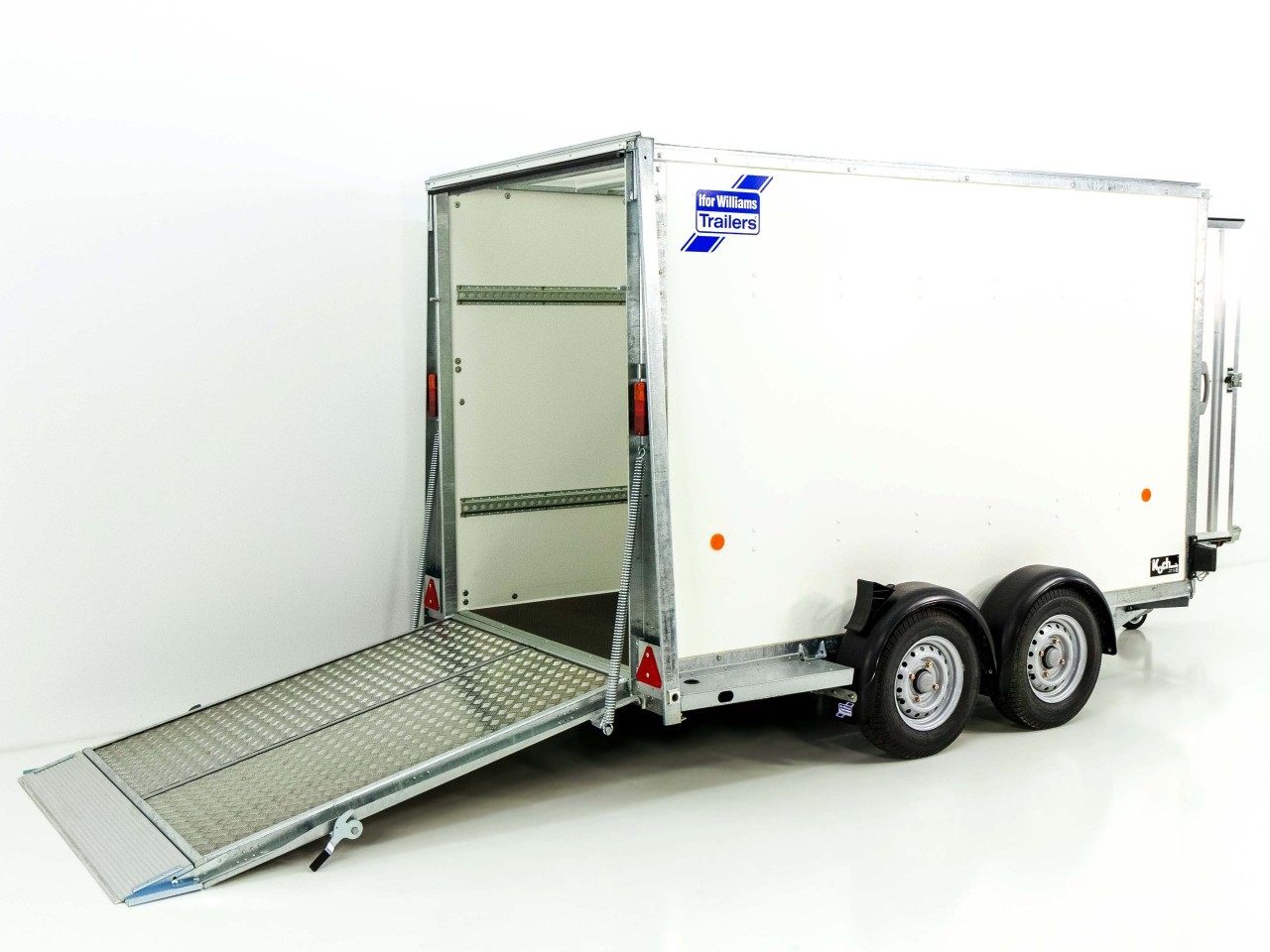 Ifor Williams Kofferanhänger BV 105 147x300cm H:214cm 2,7t, Klappenkombi-Neu
