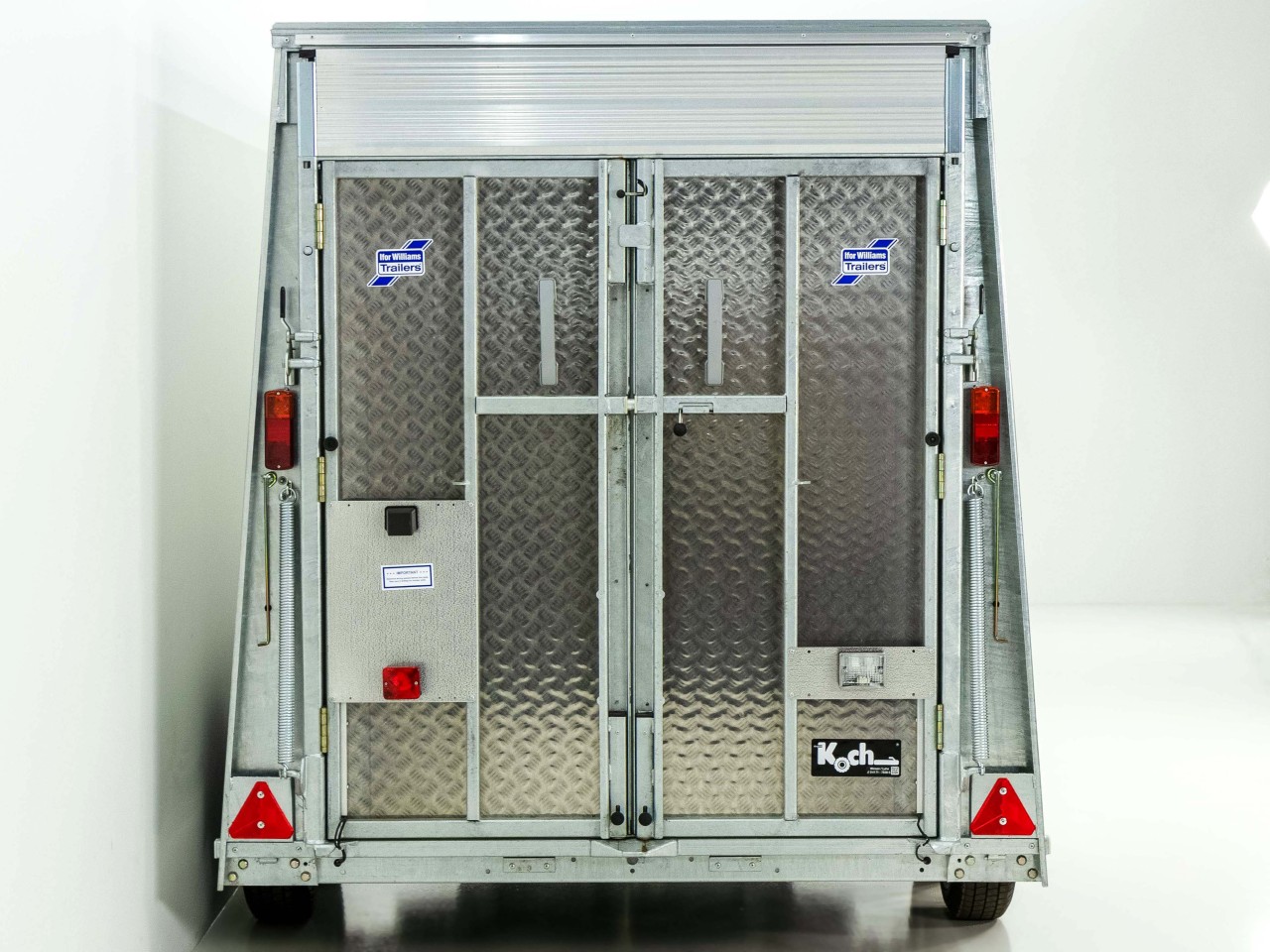 Ifor Williams Kofferanhänger BV 105 147x300cm H:214cm 2,7t, Klappenkombi-Neu – Bild 5