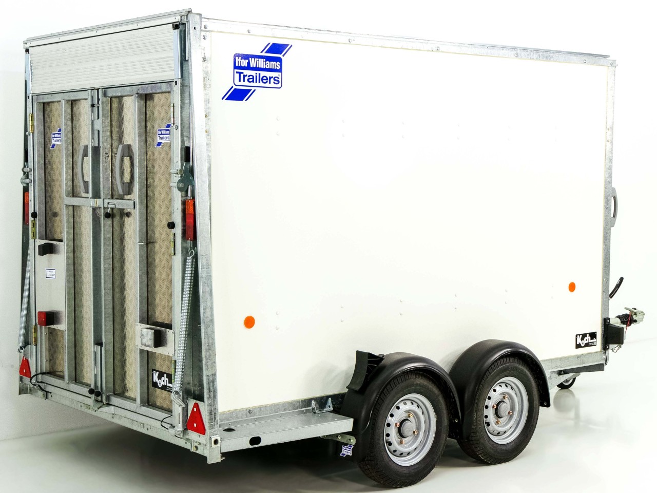 Ifor Williams Kofferanhänger BV 105 147x300cm H:214cm 2,7t, Klappenkombi-Neu – Bild 7