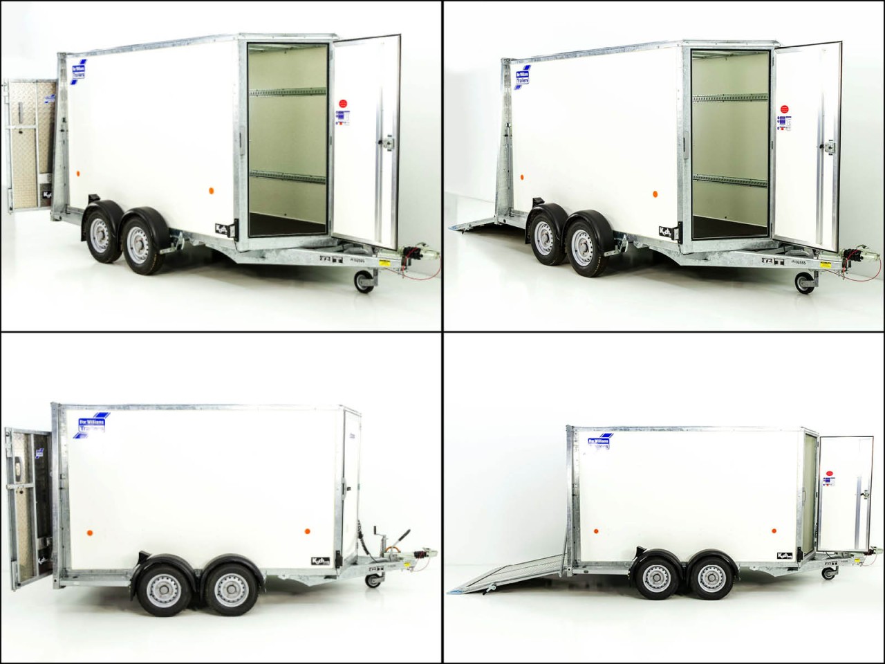 Ifor Williams Kofferanhänger BV 105 147x300cm H:214cm 2,7t, Klappenkombi-Neu – Bild 9