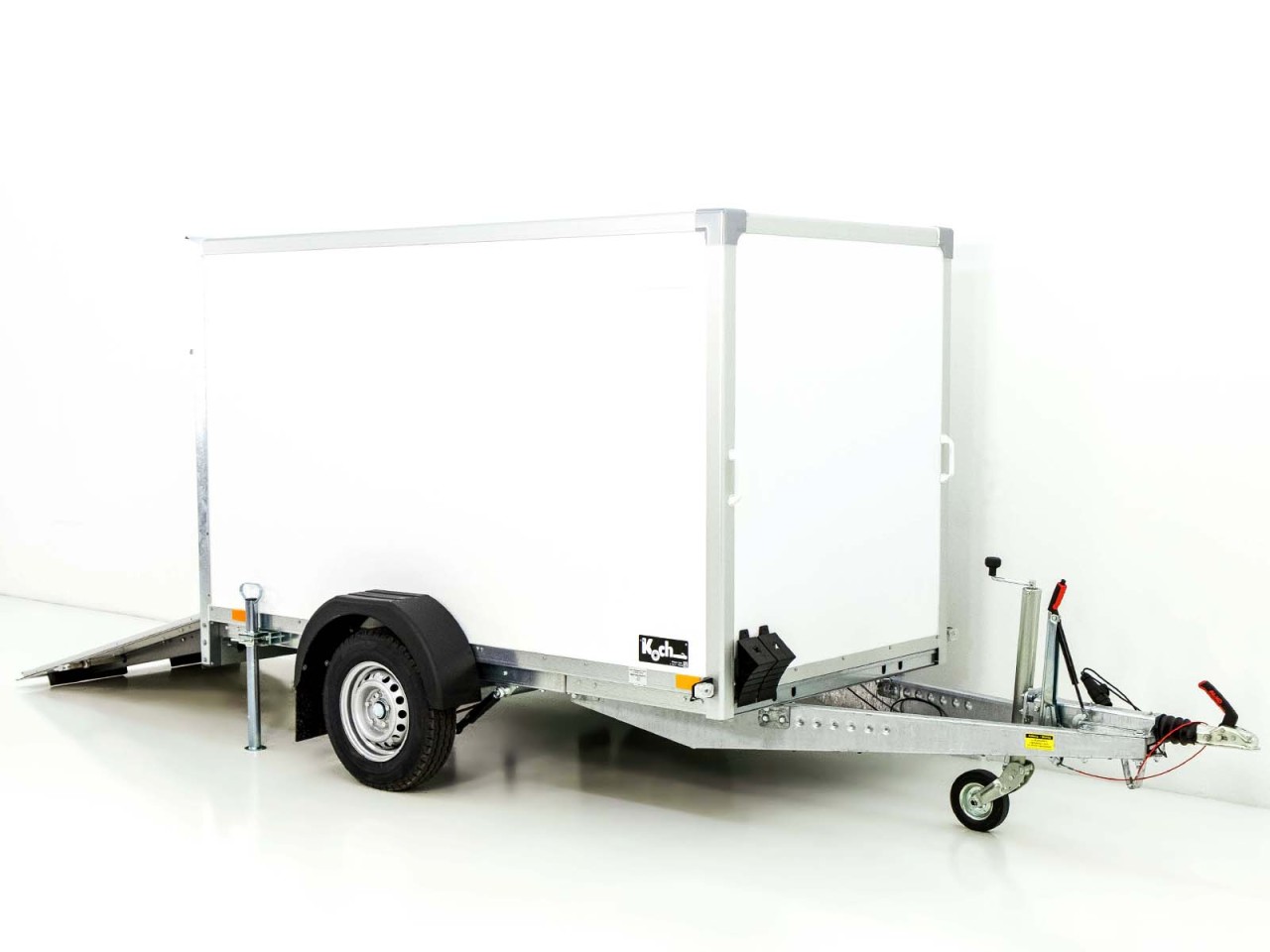 Blyss Kofferanhänger 130x262cm Höhe:150cm 1,3t, Rampe, SW-Neu – Bild 3