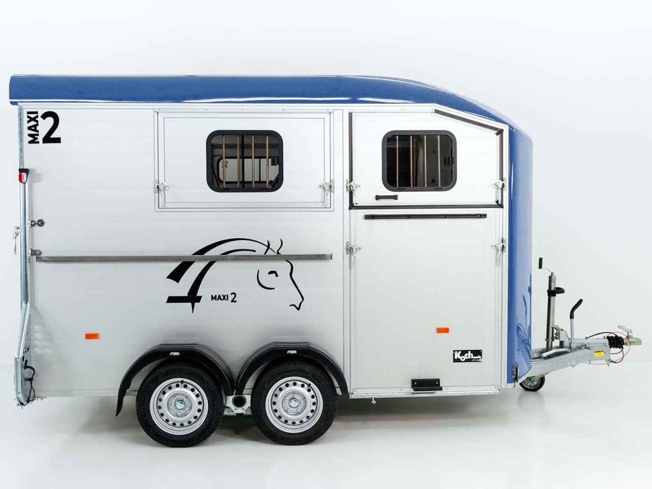 Cheval Liberte Pferdeanhänger MAXI 2, blau-Neu – Bild 5