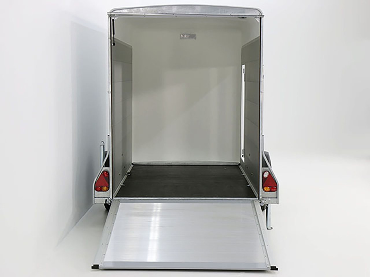Debon Kofferanhänger C300 148x295cm H:190cm 1,3t, Alu, Polybug, Tür, weiß-Neu – Bild 6