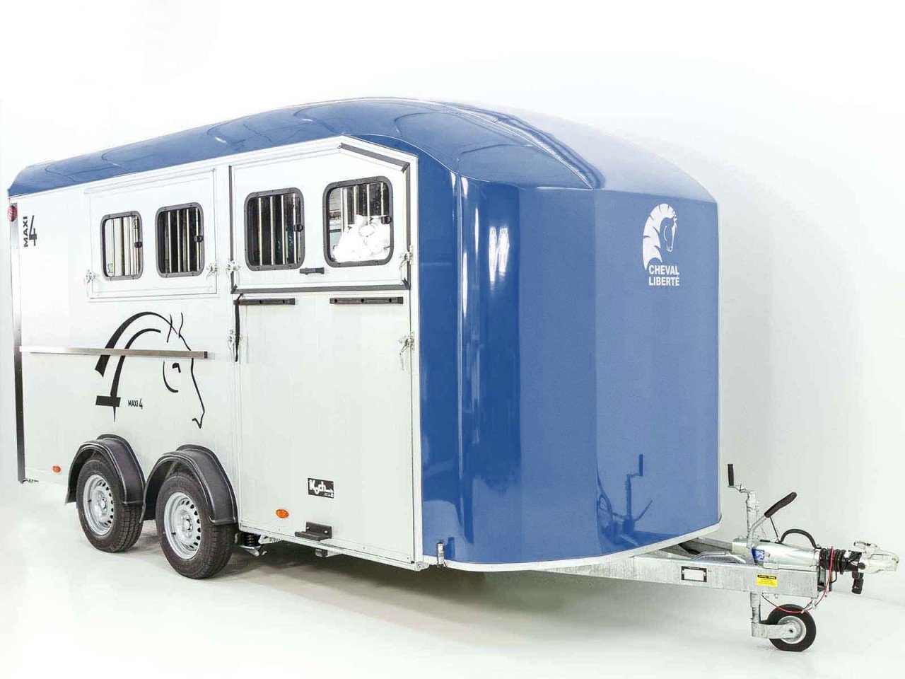 Cheval Liberte Pferdeanhänger Maxi 4, 4 Pferde, Pullman-Fahrwerk, 100km/h-Neu – Bild 2