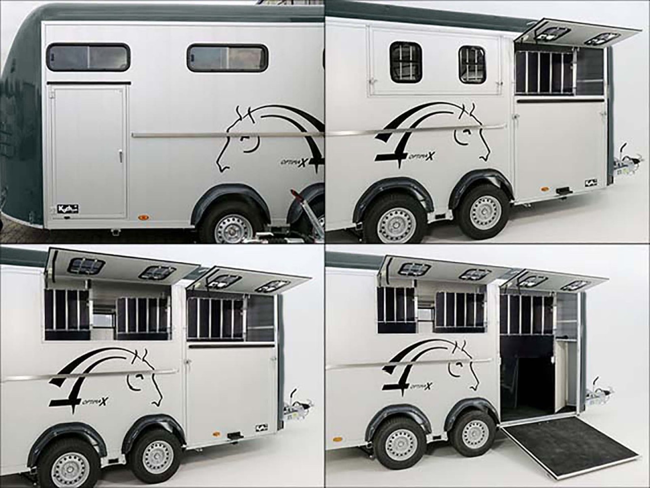 Cheval Liberte Pferdeanhänger Maxi 4, 4 Pferde, Pullman-Fahrwerk, 100km/h-Neu – Bild 8