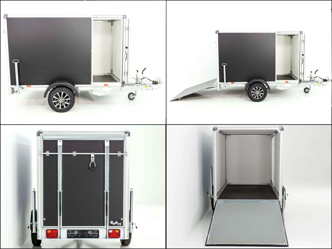 Variant Kofferanhänger Black Edition 148x258cm H:157 1,35t-Rampe-Tür-Neu – Bild 10