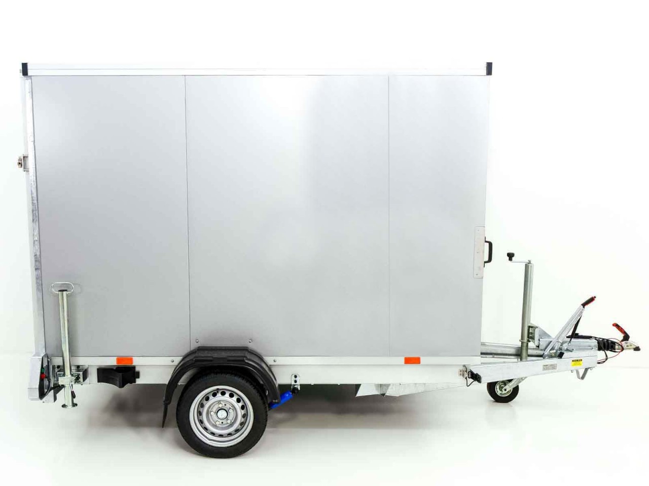 Vezeko Kofferanhänger 152x255cm Höhe:160cm 1,3t-silber-Neu – Bild 4