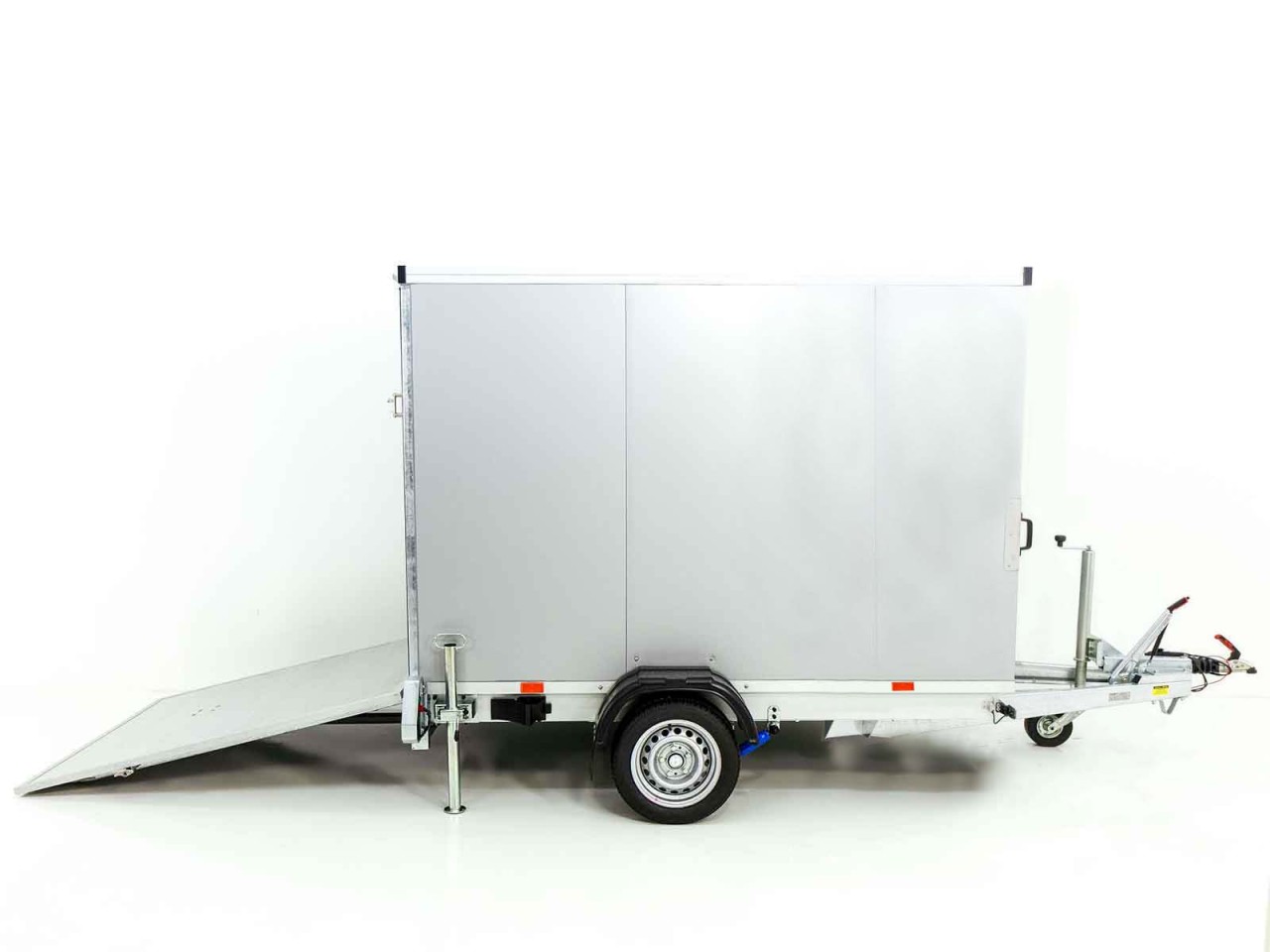Vezeko Kofferanhänger 152x255cm Höhe:160cm 1,3t-silber-Neu – Bild 5