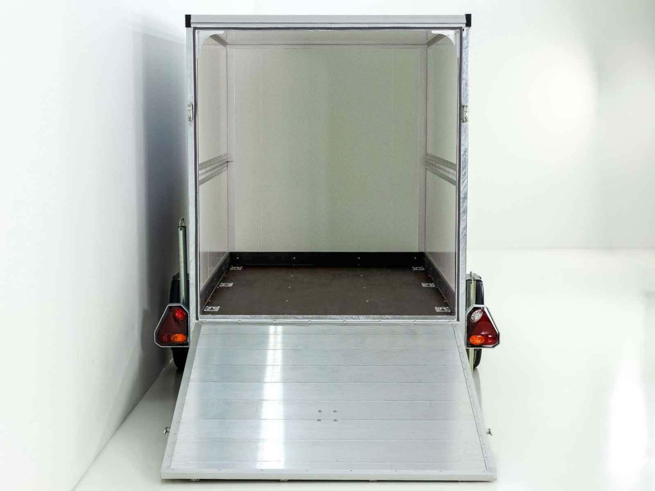 Vezeko Kofferanhänger 152x255cm Höhe:160cm 1,3t-silber-Neu – Bild 7