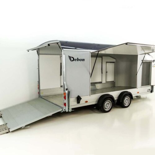 Debon Kofferanhänger Roadster C1000 200x500x200cm 3,5t grau-Neu