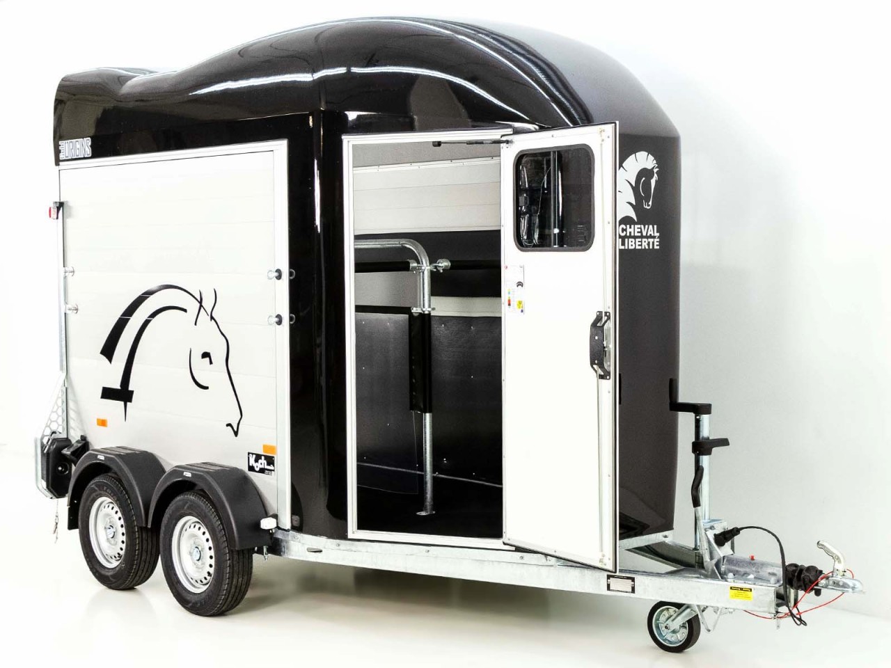 Cheval Liberte Pferdeanhänger GOLD Origins, schwarz-Neu – Bild 5