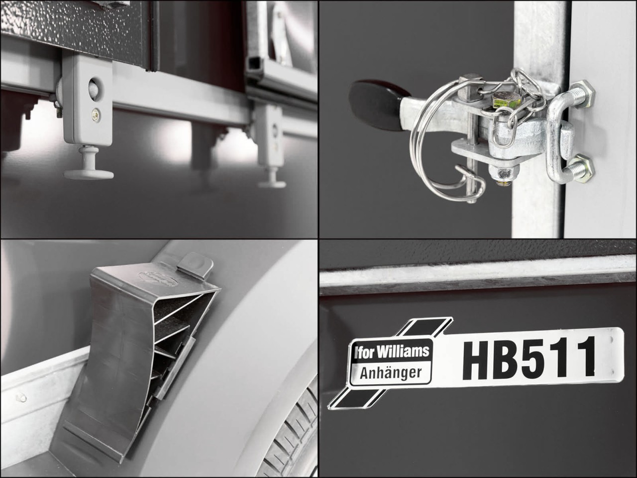 Ifor Williams Pferdeanhänger HB511-Heckklappen-Türkombination-Neu – Bild 13