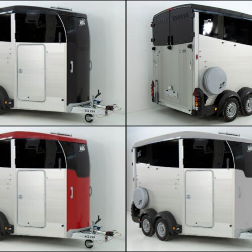 Ifor Williams Pferdeanhänger HBX 506-Sattelkammer-neues Modell-Neu