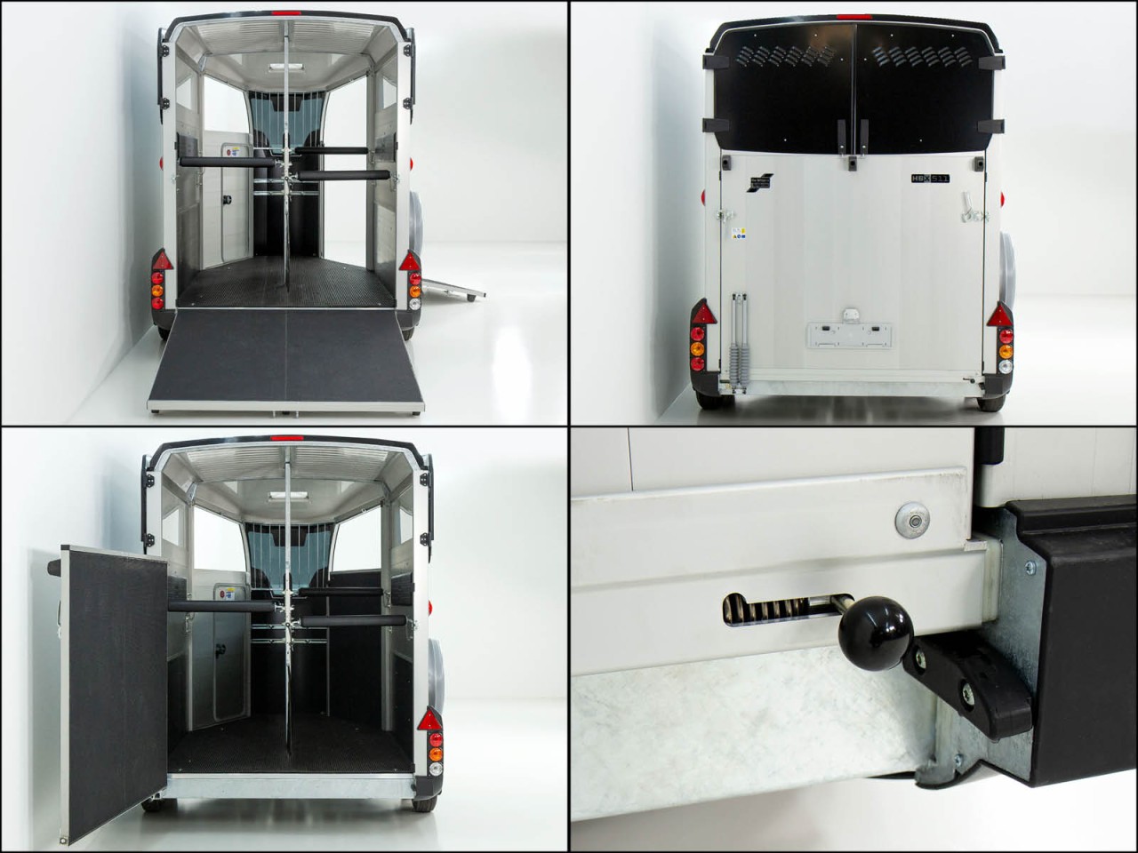 Ifor Williams Pferdeanhänger HBX 506-Frontausstieg-neues Modell-Neu – Bild 8