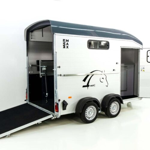 Cheval Liberte Pferdeanhänger Multi Max 2, grau-Neu