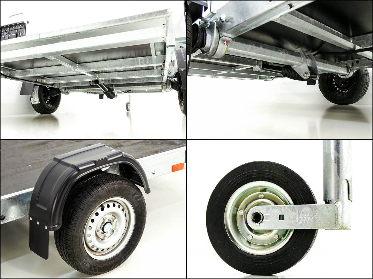 Vezeko Absenkanhänger 127x246cm 750kg-Hobby-Neu – Bild 12