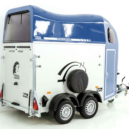 Cheval Liberte Pferdeanhänger GOLD One 1,5er, Pullman-Fahrwerk, blau-Neu