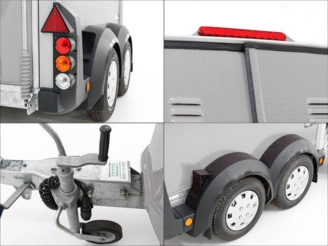 Ifor Williams Pferdeanhänger HB403-1,5er-silber-Neu – Bild 12
