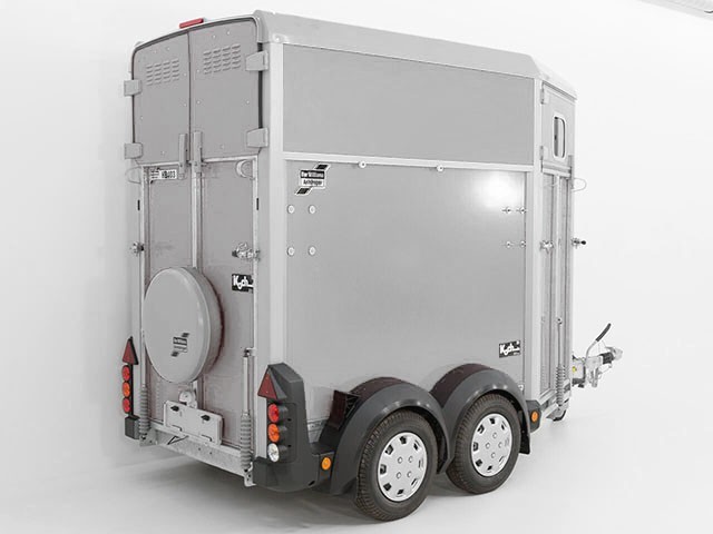 Ifor Williams Pferdeanhänger HB403-1,5er-silber-Neu – Bild 3