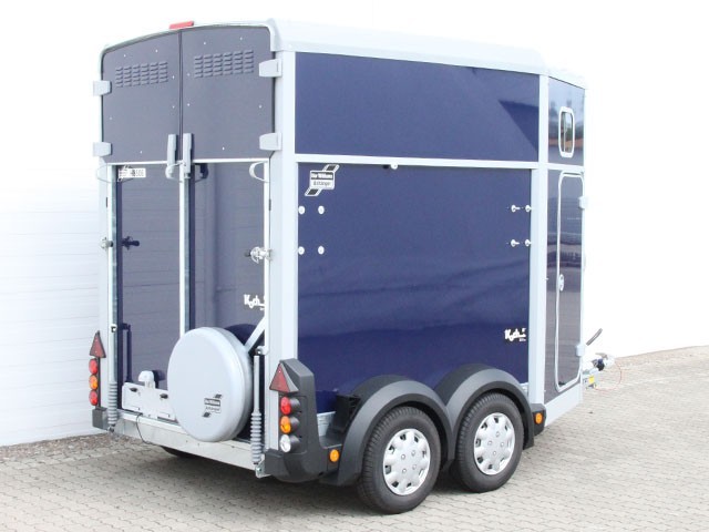 Ifor Williams Pferdeanhänger HB506-Sattelkammer-blau-Neu – Bild 4