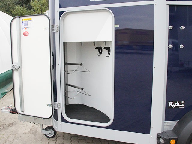 Ifor Williams Pferdeanhänger HB506-Sattelkammer-blau-Neu – Bild 9