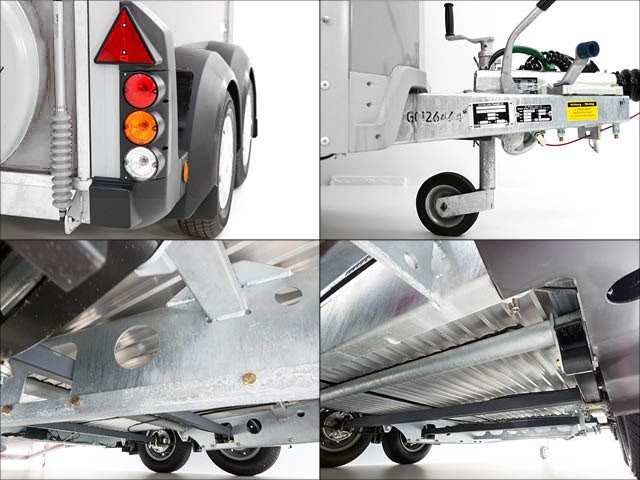 Ifor Williams Pferdeanhänger HB506-Sattelkammer-Silber-Neu – Bild 12