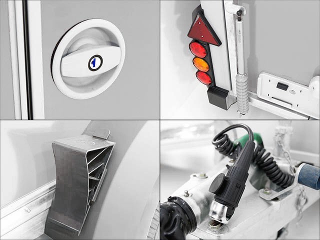 Ifor Williams Pferdeanhänger HB506-Sattelkammer-Silber-Neu – Bild 14