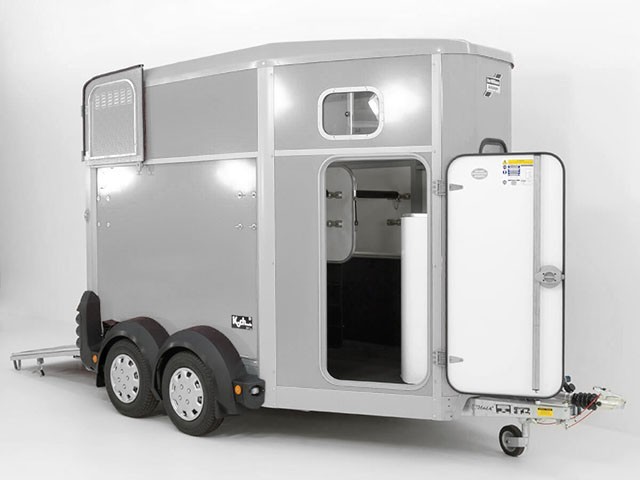 Ifor Williams Pferdeanhänger HB506-Sattelkammer-Silber-Neu – Bild 2
