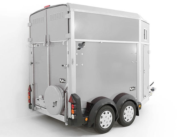 Ifor Williams Pferdeanhänger HB506-Sattelkammer-Silber-Neu – Bild 3