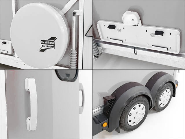 Ifor Williams Pferdeanhänger HB506-Sattelkammer-Silber-Neu – Bild 8