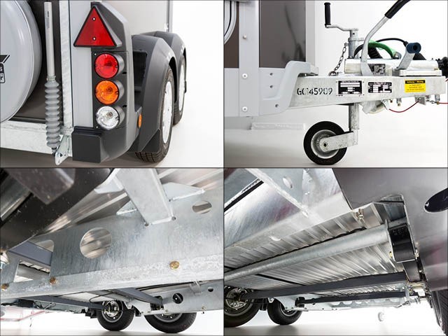 Ifor Williams Pferdeanhänger HB506-Sattelkammer-anthrazit-Neu – Bild 12