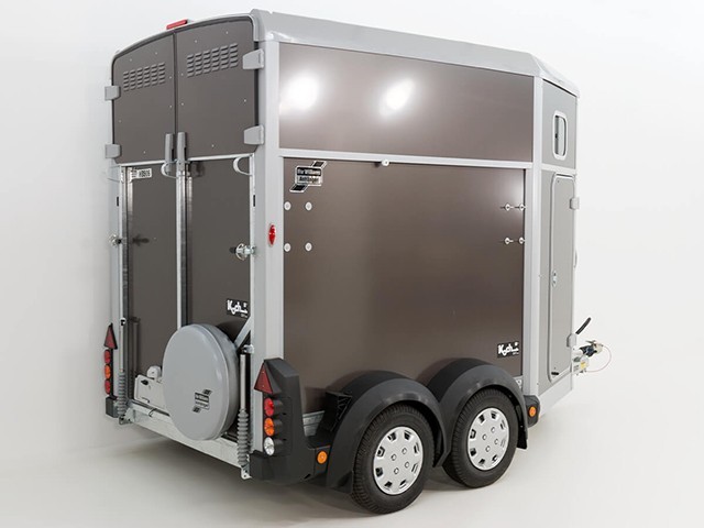 Ifor Williams Pferdeanhänger HB506-Sattelkammer-anthrazit-Neu – Bild 3