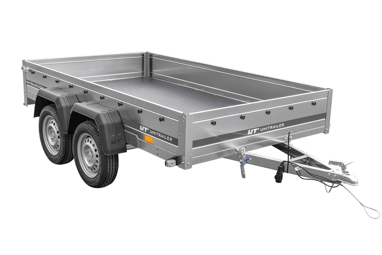 Zweiachsanhänger 264×150 Unitrailer Garden Trailer 265/2 KIPP-Neu